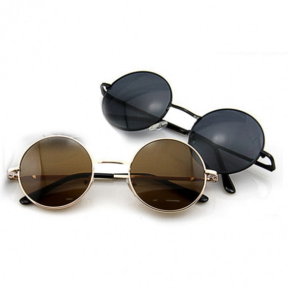Vintage Tortoise Frame Lens Retro Round Sunglasses Eyeglasses Glasses - Oh Yours Fashion - 1