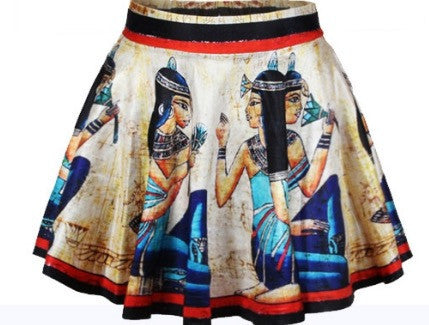 Stretch Waist Pleated Mini Skirt - OhYoursFashion - 10