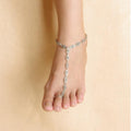 Simple Hollow Out Carving Anklet - Oh Yours Fashion - 2