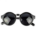 New Super Trendy Retro Round Frame Sunglasses Eyewear UV 400 Unisex Plate Frames - Oh Yours Fashion - 3