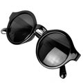 New Super Trendy Retro Round Frame Sunglasses Eyewear UV 400 Unisex Plate Frames - Oh Yours Fashion - 2