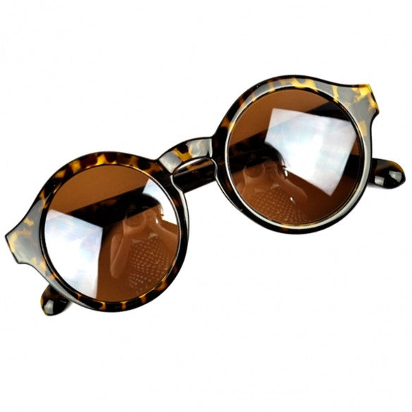 New Super Trendy Retro Round Frame Sunglasses Eyewear UV 400 Unisex Plate Frames - Oh Yours Fashion - 4