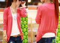Irregular Candy Color Cardigan Knitwear - Oh Yours Fashion - 7
