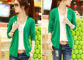 Irregular Candy Color Cardigan Knitwear - Oh Yours Fashion - 4