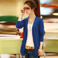 Irregular Candy Color Cardigan Knitwear - Oh Yours Fashion - 1