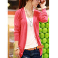 Irregular Candy Color Cardigan Knitwear - Oh Yours Fashion - 10