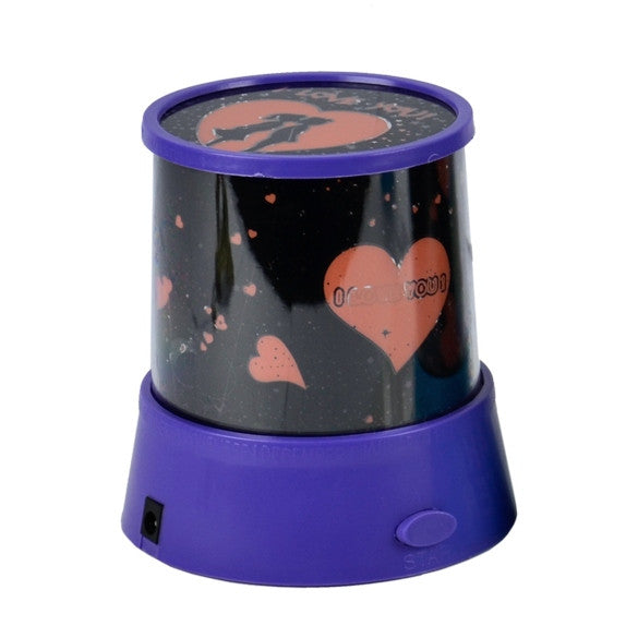 New Romantic Amazing Star Lover II Color Changing LED Flash Projector Projection Night Light Lamp - Oh Yours Fashion - 4
