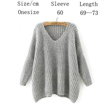 Fashion Dropped Shoulder Batwing Sleeve Sweater - Oh Yours Fashion - 5