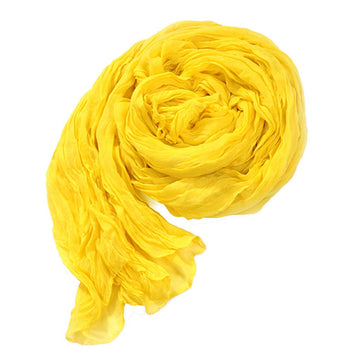 Long Crinkle Scarf Wraps Soft Shawl Stole Pure Color - OhYoursFashion - 1