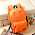 Pure Color Korean Style Flexo Backpack - Oh Yours Fashion - 6