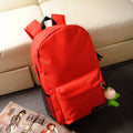 Pure Color Korean Style Flexo Backpack - Oh Yours Fashion - 2