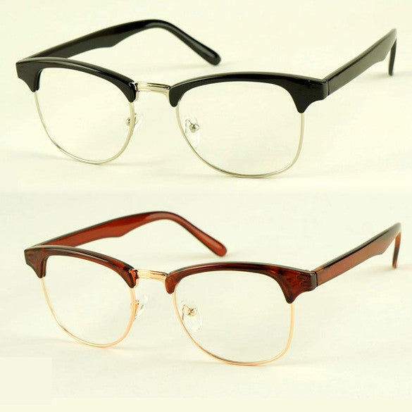 Fashion Korean Framed Glasses Plain Glass Spectacles - Oh Yours Fashion - 1