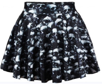 Stretch Waist Pleated Mini Skirt - OhYoursFashion - 18