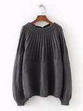 Mohair Backless Straps Bowknot Long Lantern Sleeves Women Pullover Sweater