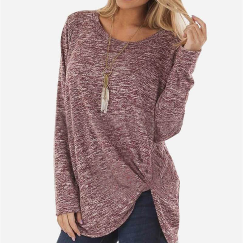 Loose Pullover Blouse