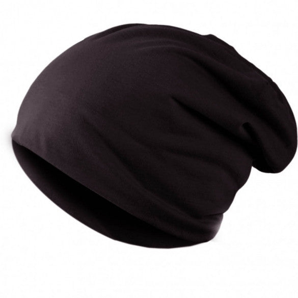 Casual Men/ Women Skull Cap Hip-Hop Solid Beanie Cap Hat - Oh Yours Fashion - 3