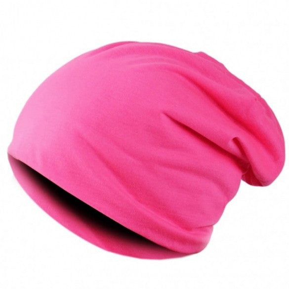 Casual Men/ Women Skull Cap Hip-Hop Solid Beanie Cap Hat - Oh Yours Fashion - 8