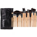 New Fashion Professional 24pcs Soft Cosmetic Tool Makeup Brush Set Kit With Pouch - Oh Yours Fashion - 1