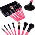 New Fashion Professional 7pcs Soft Cosmetic Tool Makeup Brush Set Kit With Iron Box - Oh Yours Fashion - 1