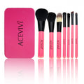 New Fashion Professional 7pcs Soft Cosmetic Tool Makeup Brush Set Kit With Iron Box - Oh Yours Fashion - 3