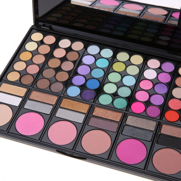 Women Cosmetics Professional 78 Colors Eyeshadow Makeup Palette Kit - Oh Yours Fashion - 2