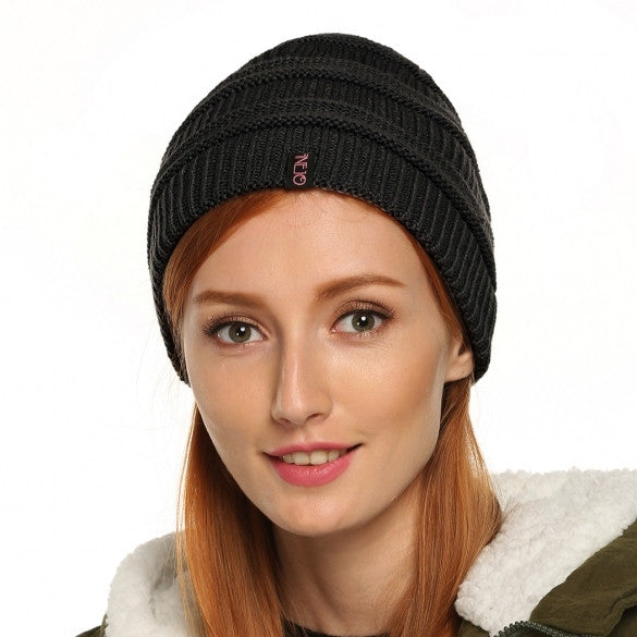 Finejo Autumn/ Winter Warm Casual Unisex Knit Ski Hats Hip-Hop Beanie Cap Hat - Oh Yours Fashion - 2