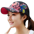 Hot Fashion Lady Women Outdoor Sports Print Tennis Hat Baseball Cap - Oh Yours Fashion - 2