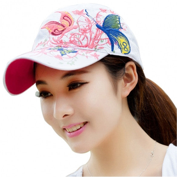 Hot Fashion Lady Women Outdoor Sports Print Tennis Hat Baseball Cap - Oh Yours Fashion - 4