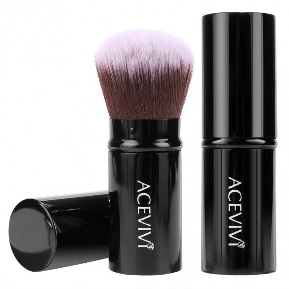 Acevivi Retractable Kabuki Brush Concealer Foundation Blush Face Powder Bronzer Makeup Brushes - Oh Yours Fashion - 1