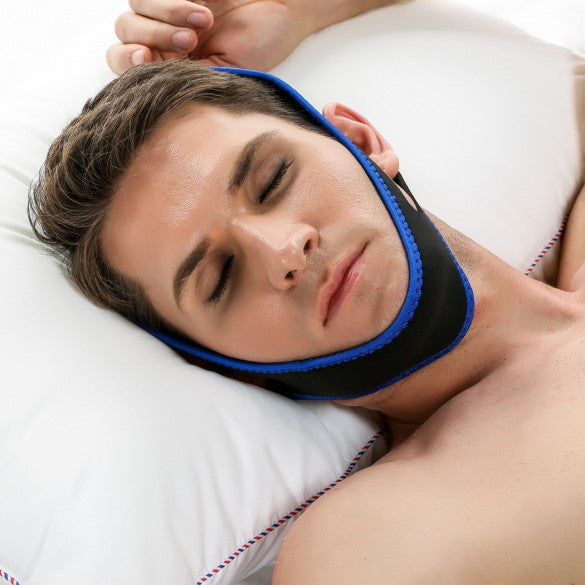 ACEVIVI Nylon Snore Stopping Chin Strap Soft Sleep Anti Snore Strap - Oh Yours Fashion - 1
