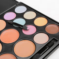 ACEVIVI 20 Colors Makeup Face Cream Concealer Palette + Powder Brush - Oh Yours Fashion - 6