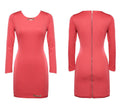 Casual Long Sleeves Slim Office Daily Dress - OhYoursFashion - 5