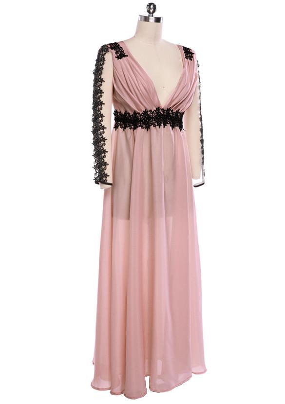 Sexy Long Lace/Chiffon Evening Formal Party - OhYoursFashion - 3
