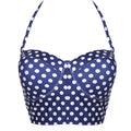 Heart Push-up Padded Dot 2 Pcs Set Bikini Swimwear - OhYoursFashion - 5