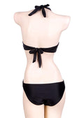 Women Halter One-Piece Bikini Backless Swimwear Monokini - OhYoursFashion - 4