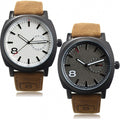 Army Military Style Men's Watches Leather Strap Quartz Watch Wrist Watch - Oh Yours Fashion - 5