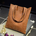 Korean Lady Women's Retro Matte Synthetic Leather Handbag Shoulder Messenger Bag - Oh Yours Fashion - 4