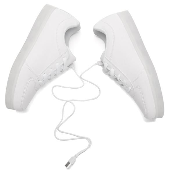 Charming Unisex LED Light Luminous Lace Up Sportswear Sneakers - OhYoursFashion - 5
