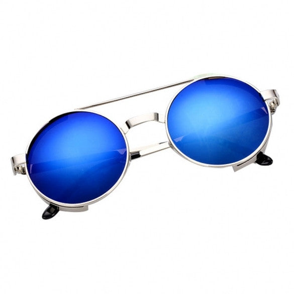 Retro Round Lens Frame 2 Colors Sunglasses - Oh Yours Fashion - 1
