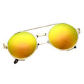 Retro Round Lens Frame 2 Colors Sunglasses - Oh Yours Fashion - 10