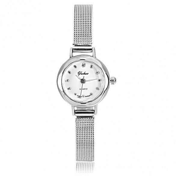 Women Lady Fashion Slim Elegant Small Dial Quartz Analog Wrist Watch - Oh Yours Fashion - 3