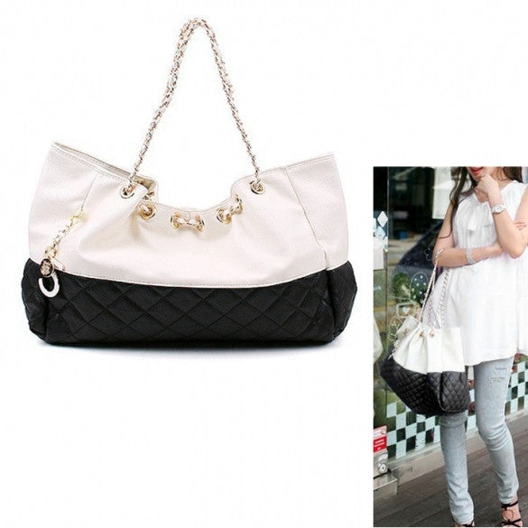 Girls' Oversized Bag Shoulder Handbag Chain Straps - Oh Yours Fashion - 2