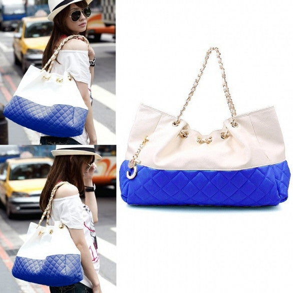 Girls' Oversized Bag Shoulder Handbag Chain Straps - Oh Yours Fashion - 4