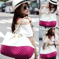 Girls' Oversized Bag Shoulder Handbag Chain Straps - Oh Yours Fashion - 8