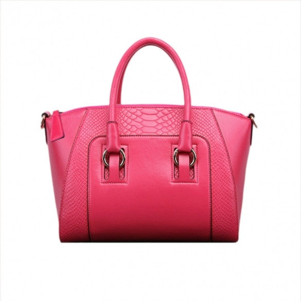 Lady Handbag Shoulder Bag Tote Purse Leather Messenger Bag - Oh Yours Fashion - 7