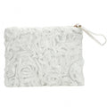 Korea Stylish Casual Women's Lace Rose Pattern Clutch - Oh Yours Fashion - 2