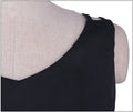 Low-Cut V Neck Strap Chiffon Mini Tank Dress - O Yours Fashion - 7