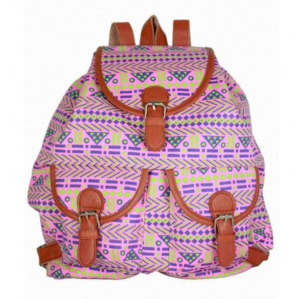 New high quality  New Fashion Girls Cute Clog Pattern Backpack Student Pack Shoulder Bag - Oh Yours Fashion - 3