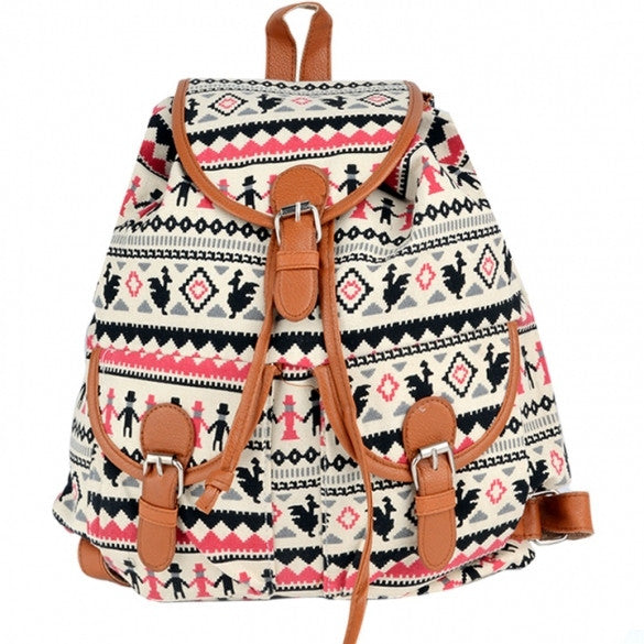 New high quality  New Fashion Girls Cute Clog Pattern Backpack Student Pack Shoulder Bag - Oh Yours Fashion - 5