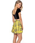 Stretch Waist Pleated Mini Skirt - OhYoursFashion - 15